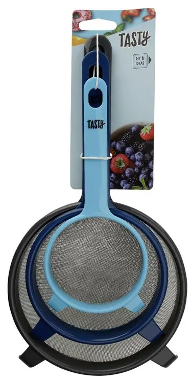 Set 3 strecuratori Tasty 678401, 3 marimi, Otel inoxidabil, Multicolor