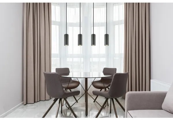 Lustră pe cablu Globo 57918-4H JAMES 4xGU10/25W/230V