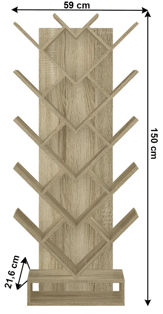 Zondo Raft Grisel (gri maro stejar). 1028898