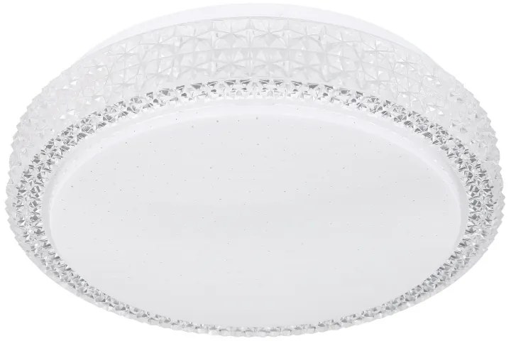 Plafoniera LED moderna cu decor stralucitor OVI 12W