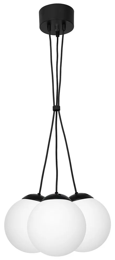 Suspensie LIMA Milagro Modern, E14, Negru, MLP6523, Polonia