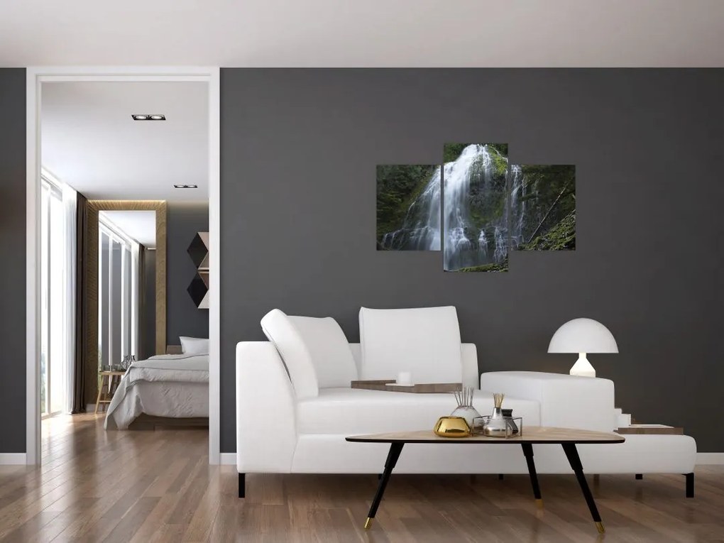 Tablou cu cascadă (90x60 cm)