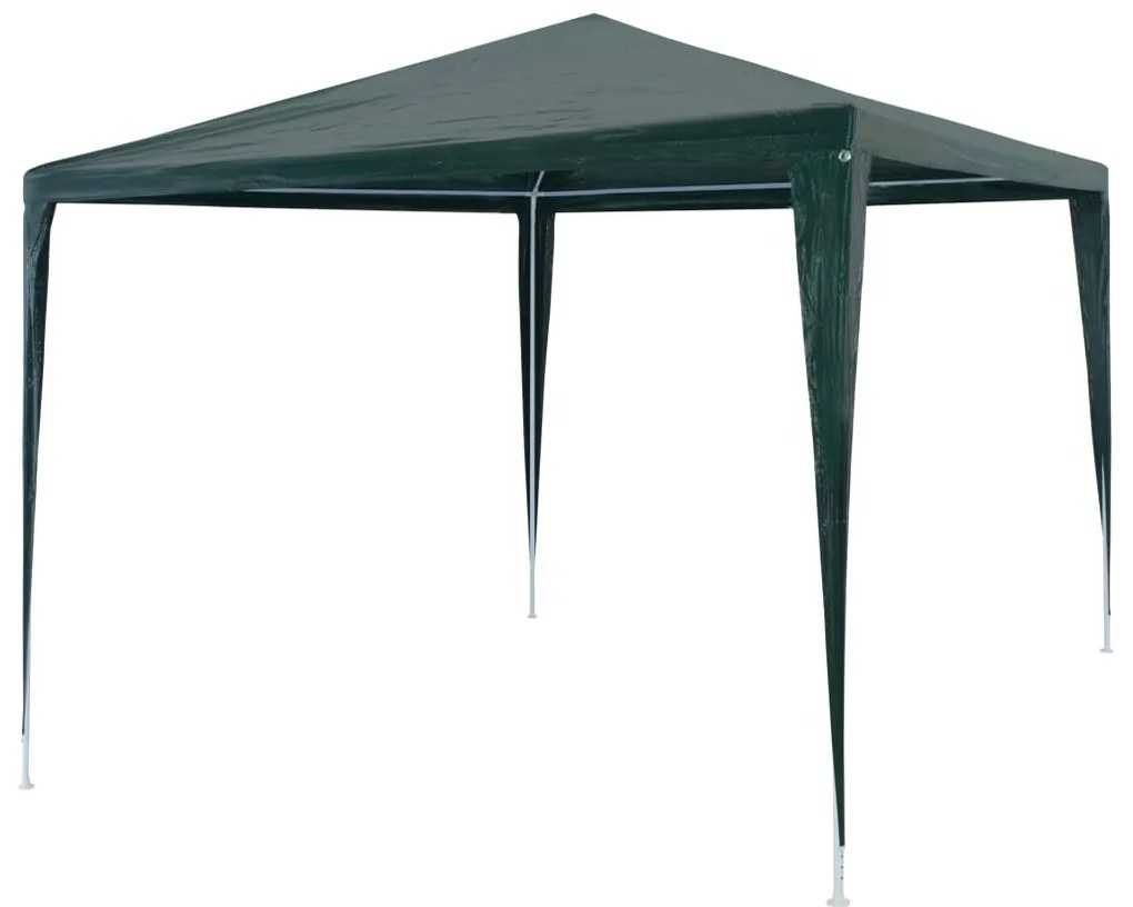 vidaXL Cort de petrecere, verde, 3 x 3 m, PE