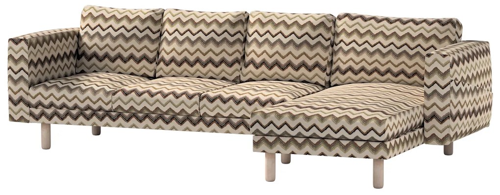 Husă pentru canapeaua Norsborg cu 4 locuri și șezlong Norsborg