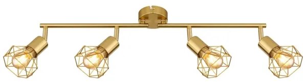 Spot Globo 54802GB-4 XARA I 4xE14/40W/230V auriu