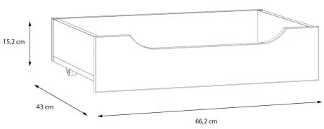 Sertar Pat Ogy 66Cm