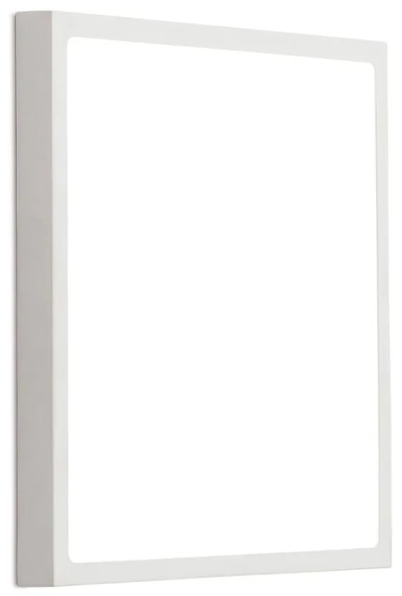 Plafoniera LED design slim LERO 30x30cm 3000K alba