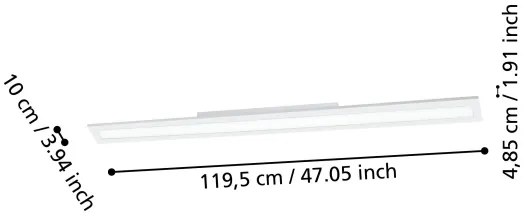 Plafonieră LED dimabilă SALOBRENA-Z LED/33,5W/230V alb Eglo 900048