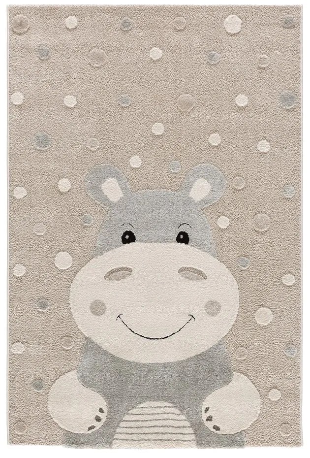 Covor pentru copii bej 120x170 cm Clown – Universal