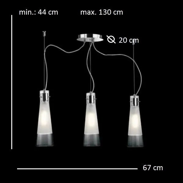 Pendul design italian KUKY CLEAR SP3 033952