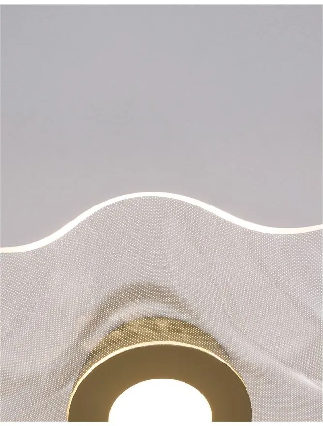 Lustra aplicata LED moderna cu design original deosebit SIDERNO