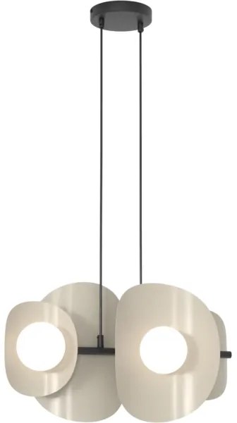 Lustră pe cablu ELEMENTI 4xG9/8W/230V bej