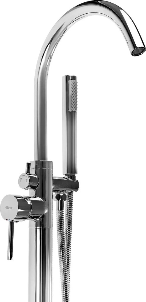 Baterie de podea Rea Lungo Chrome