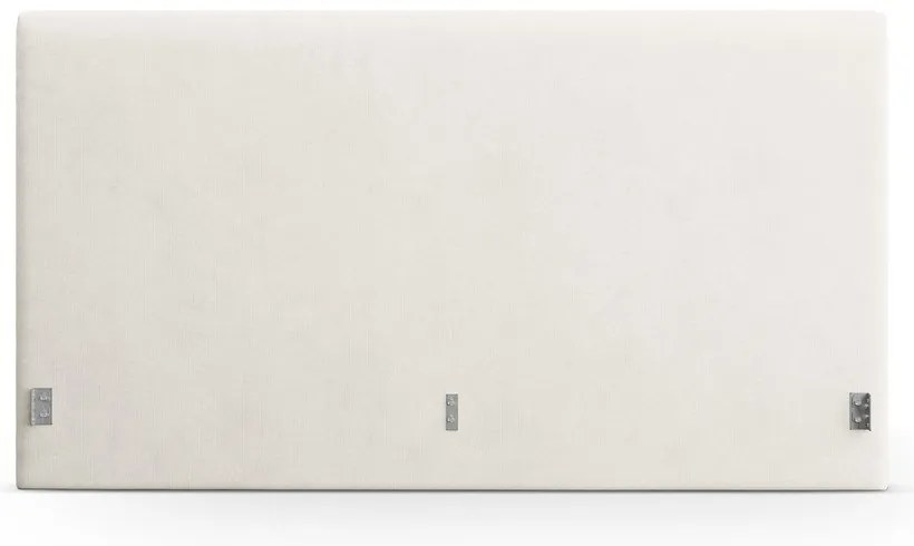 Tăblie de pat crem tapițată 210,5x100 cm Remo – Micadoni