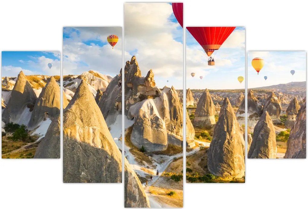 Tablou - Baloane cu aer cald (150x105 cm)