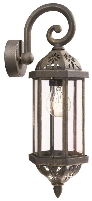 Philips Massive 16188/42/10 - Aplică perete exterior ALGIERS 1xE27/60W/230V