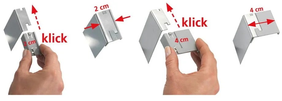 Cuier suspendat pentru ușă cu 5 cârlige Wenko Asola, argintiu