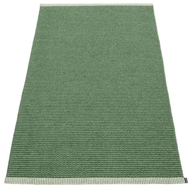 Covor pentru exterior și interior verde 85x160 cm Mono Leaf Oregano – Pappelina