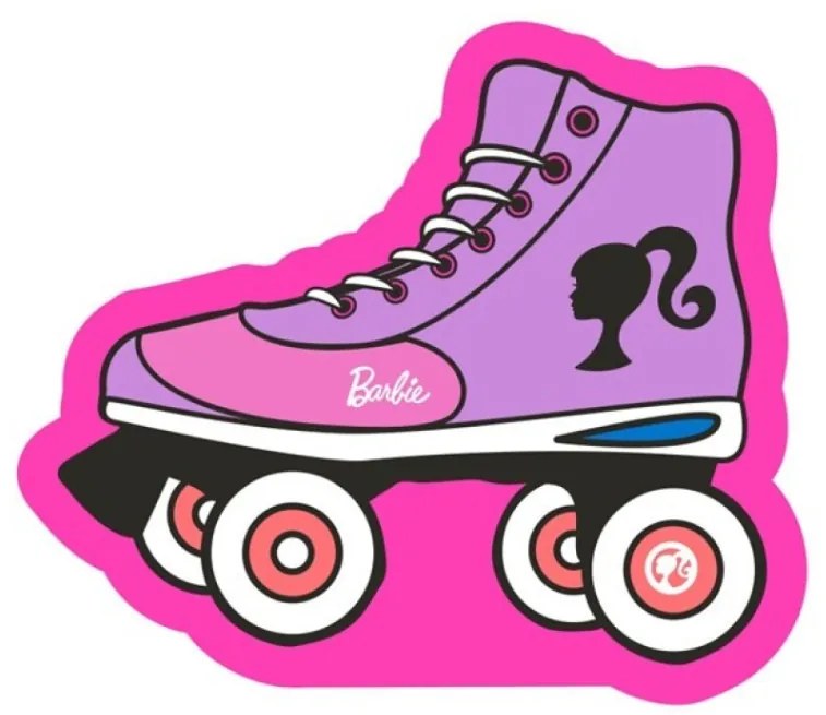 Barbie Roller Skate pernă de formă, pernă decorativă 30x40 cm