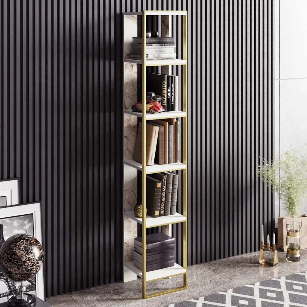 Biblioteca Polka White