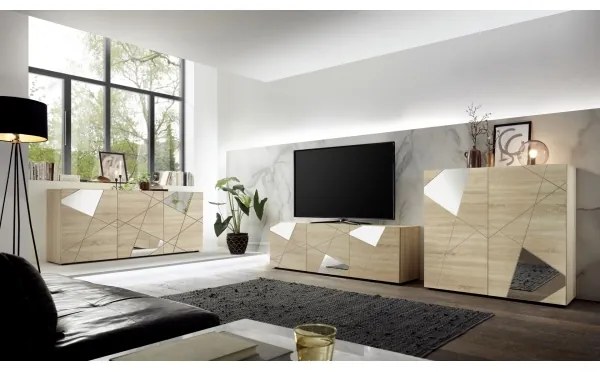 Comodă TAVRI, stejar Sonoma