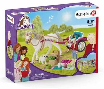 Schleich 42467 - Trăsură pentru un spectacol cu cai, 24,5 x 19 x 6,6 cm