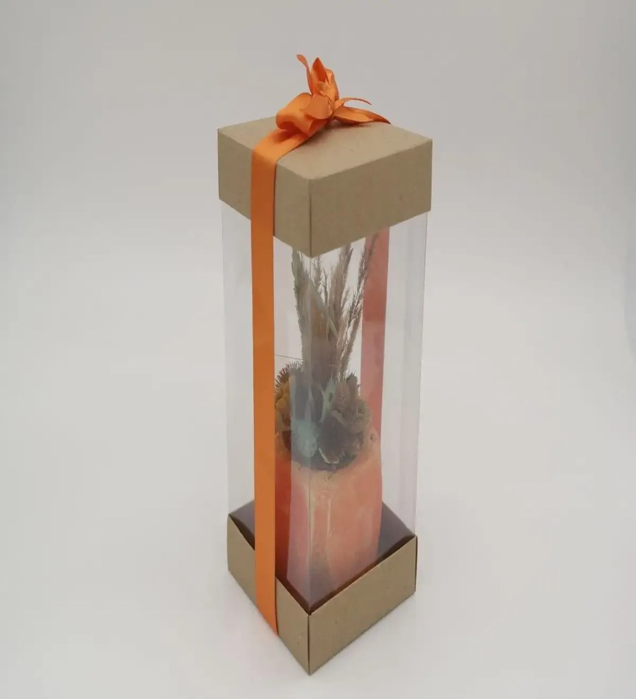 Ghiveci decorativ cu flori artificiale, homs seria A620,17x5.5x9 cm,30338