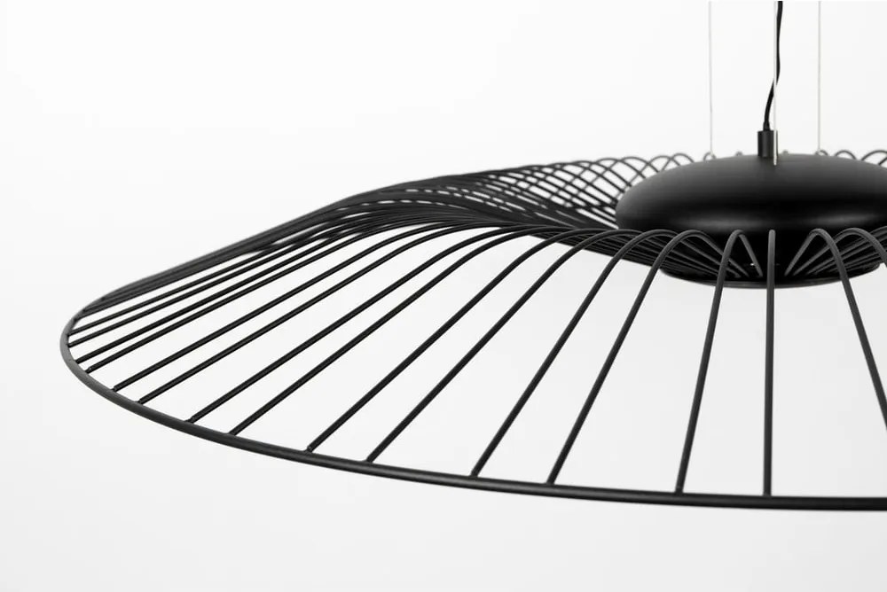 Lustră neagră LED cu intensitate reglabilă ø 90 cm Spider – Zuiver