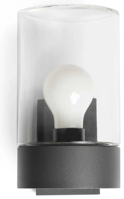 Aplica de perete pentru iluminat exterior IP65 KILA transparent