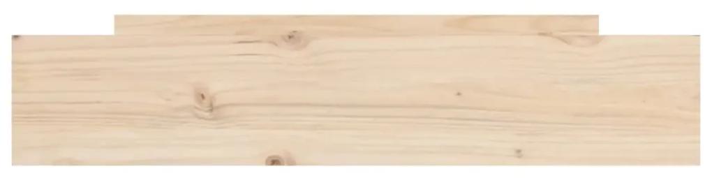 Sertare pentru pat, 2 buc., lemn masiv de pin Maro, 95 x 93 x 18 cm