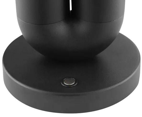 Brilliant - Lampă de birou tactilă LED reîncărcabilă reglabilă SAYU LED/2,5W/5V 2700K IP44 neagră