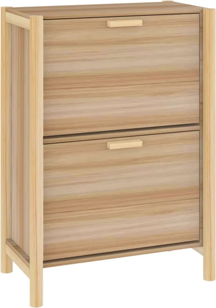 vidaXL Pantofar, 57,5x33x80 cm, lemn prelucrat