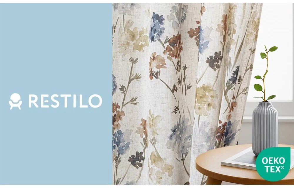 Draperie crem 135x250 cm Flosi – Restilo