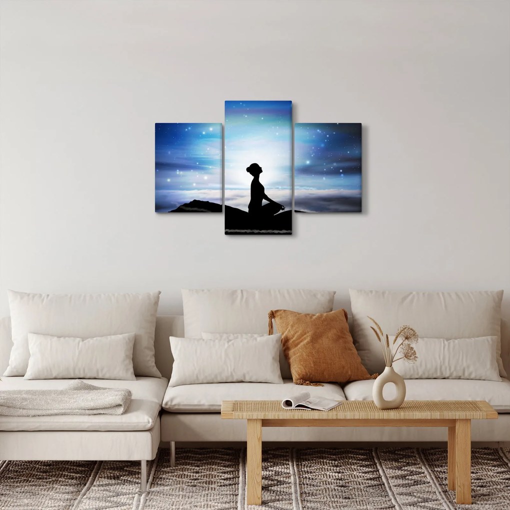 Tablou - Femaia meditând (90x60 cm)