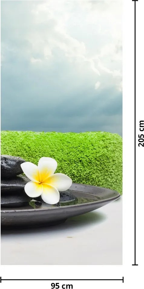 Fototapet pentru ușă - SPA și relaxare (95x205cm)