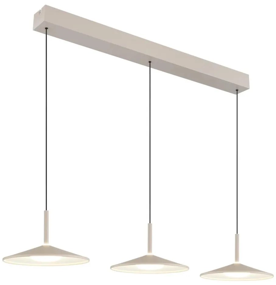 Globo 15635SA-3H - Lustră LED pe cablu LAMPONE LED/24W/230V 4000K crem