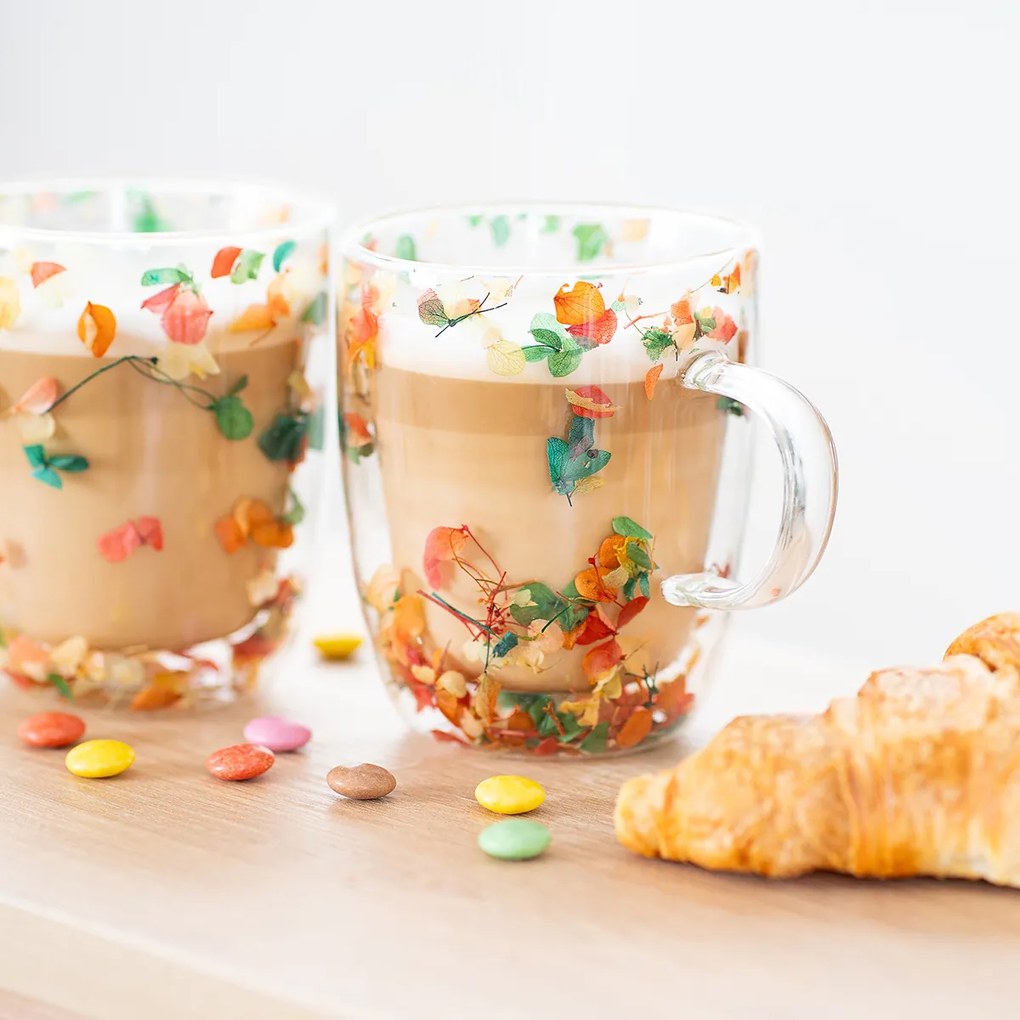 Pahare termice 4Home Bloom Hot&Cool 400 ml, 2buc.