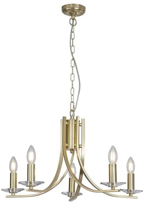 Candelabru stil elegant metal alama Ascona 5L