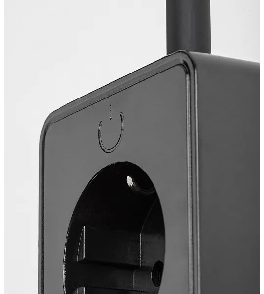 Rabalux 71283 - Lampă de perete LED dimabilă TIVRO E 4W/230V cu port USB pentru priză, negru