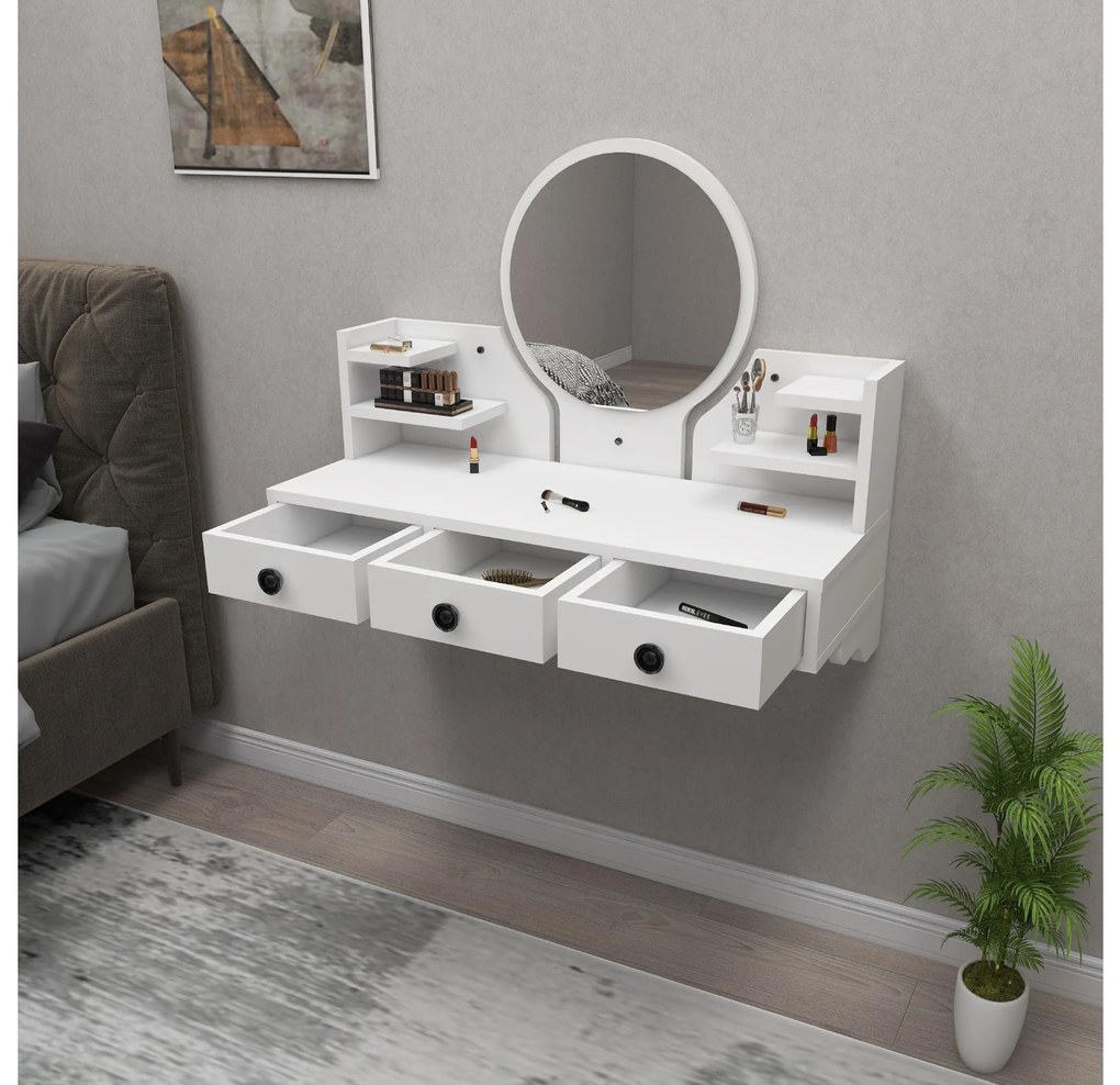 Măsuță de toaletă Makole (alb) . 1094114