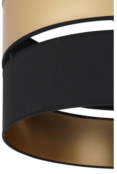 Lustră aplicată Brilagi ROYAL 1xE27/15W/230V d. 40 cm negru/auriu