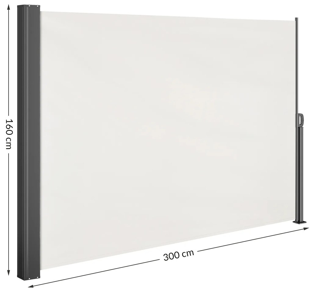 Deuba Copertina laterala Nosara 160x300 cm - crem