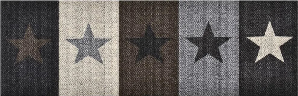 vidaXL Covoraș de bucătărie lavabil, 60x300 cm, model stele