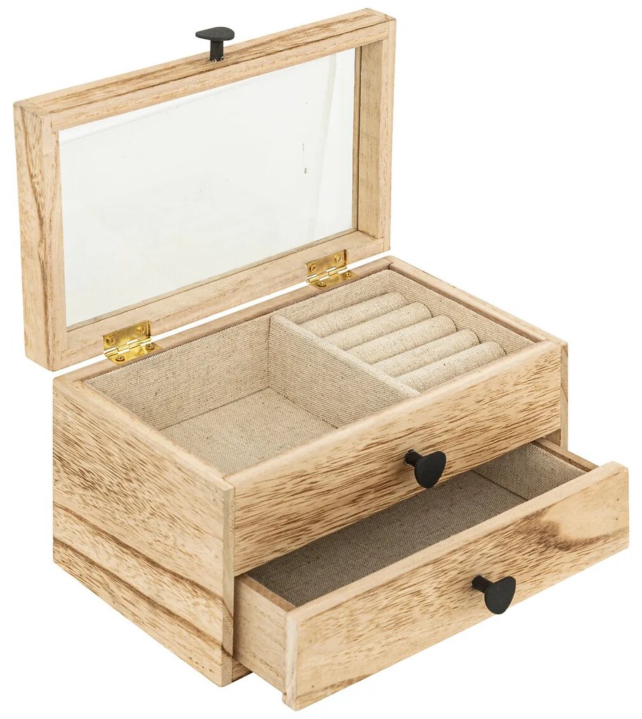 Cutie de bijuterii din lemn INUIT