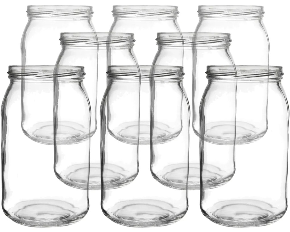 Set de borcane de conservare Orion 0,9 l B 82 , 8buc