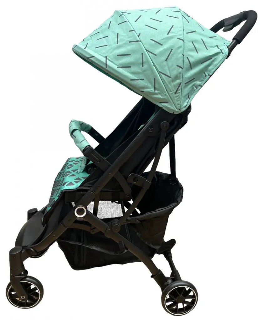 Carucior sport cu pliere compacta tip troller, usor de manevrat si depozitat, 6-36 luni Turcoaz CPC-43-turcoaz