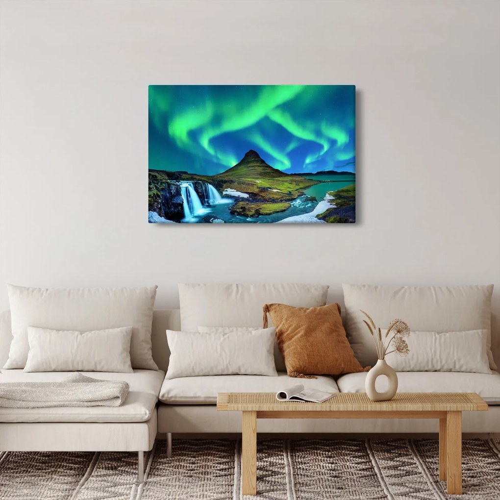 Tablou - Kirkjufell, Islanda (90x60 cm)