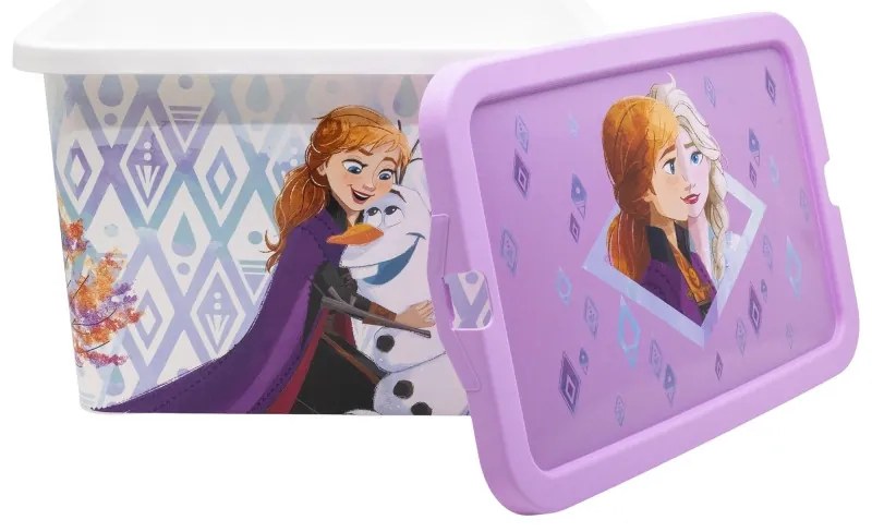 Disney Regatul de gheață Elements cutie de depozitare din plastic 7 L