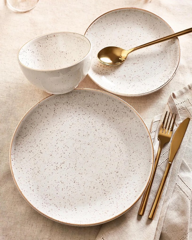 Set 18 piese Ceramica NOVA GOLD (glazura reactiva)