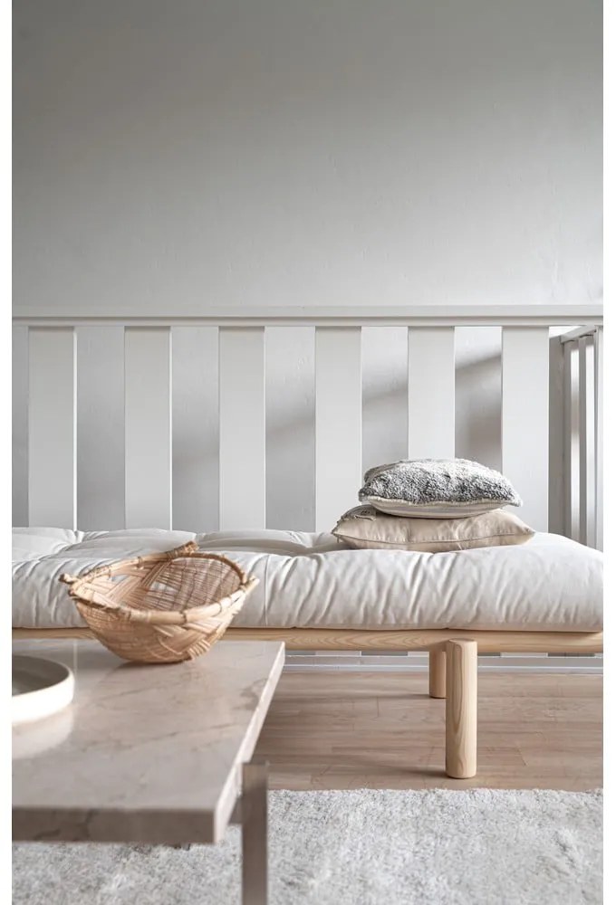 Canapea portocalie/maro 200 cm Pace - Karup Design